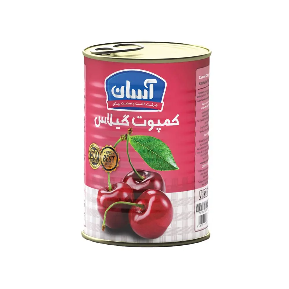 کمپوت گیلاس آسان 
